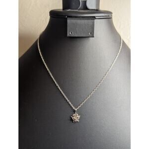 Brendan White Columbine Amethyst & Yellow Sapphire Sterling Silver 17" Necklace